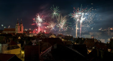 Bayreuth, Silvesternacht © Andreas Harbach