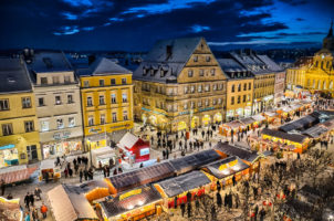 Der Christkindlesmarkt als Besandteil beim weihnachtlichen Stadtrundgang