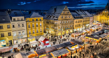 Der Christkindlesmarkt als Besandteil beim weihnachtlichen Stadtrundgang