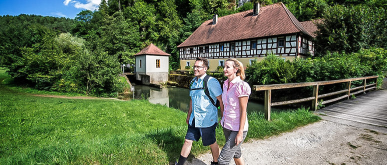 Wandern in der Fränkischen Schweiz © TZ Fränkische Schweiz