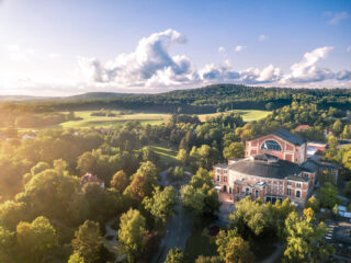 Luftbild Festspielhaus © Corinna Weih