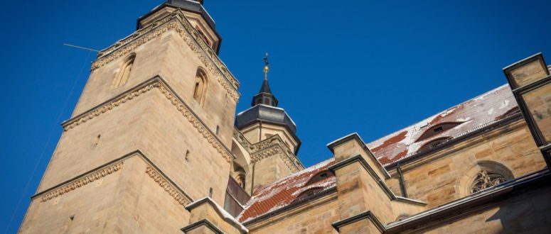 Stadtkirche Bayreuth. Hier finden Stadtkirchenführungen statt.