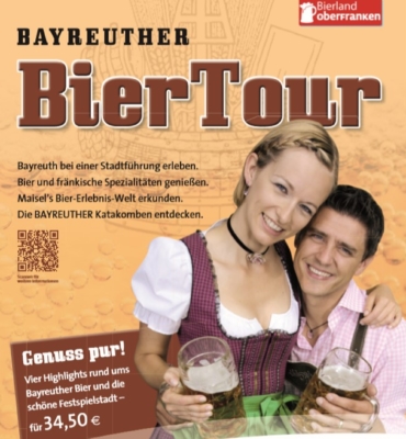 Flyer zu der Bayreuther Biertour