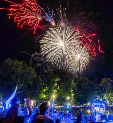 Feuerwerk beim Sommernachtsfest