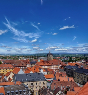 Aussicht über Bayreuth