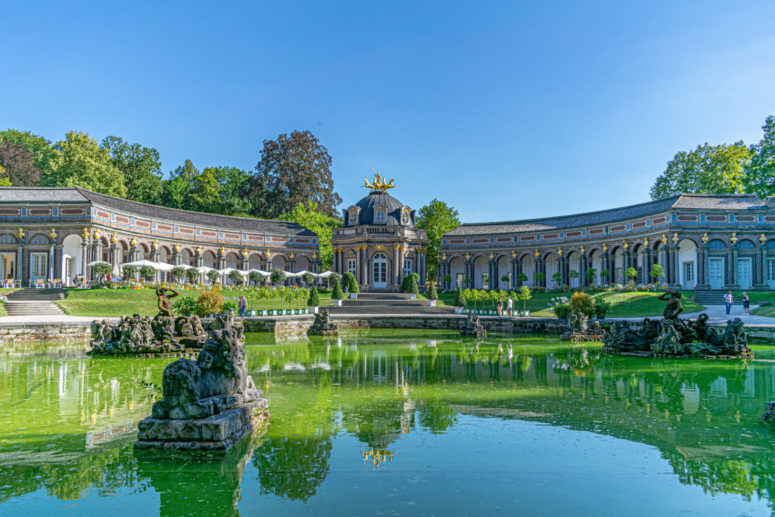 Wundervoller Selfie-Spot im Landschaftspark Eremitage