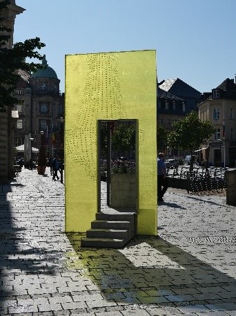 Gießherzplatte am Luitpoldplatz