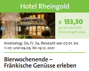 Pauschale Rheingold
