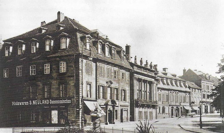 Alte Fotographie vom Redoutenhaus 