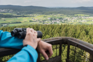 Fichtelgebirge von oben