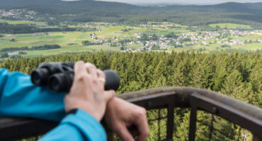 Fichtelgebirge von oben