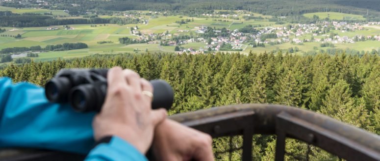 Fichtelgebirge von oben