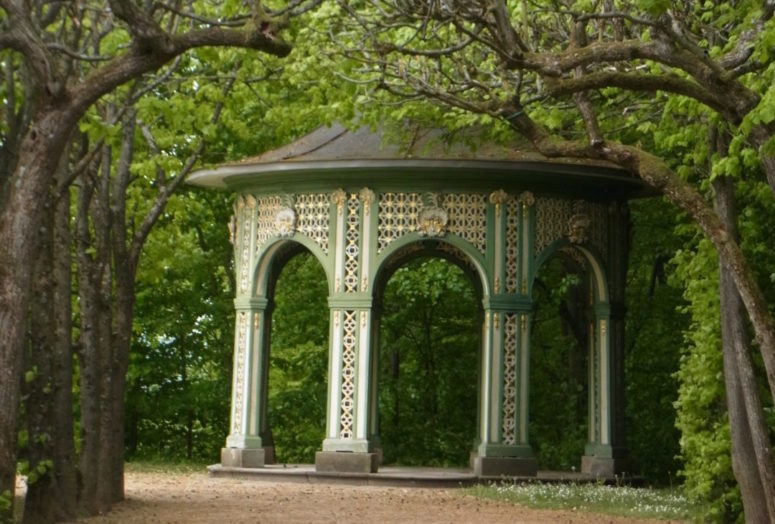 Eremitage im Frühling
