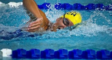 Schwimmer im SVB Hallenbad Bayreuth