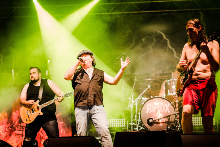 Rockkonzert in der Landesgartenschau