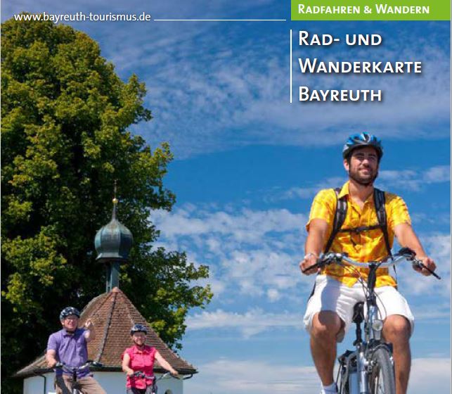 Rad- und Wanderkarte Bayreuth