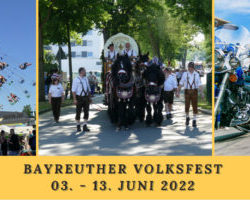 Feier­li­cher Auftakt für das Bayreu­ther Volks­fest 2025
