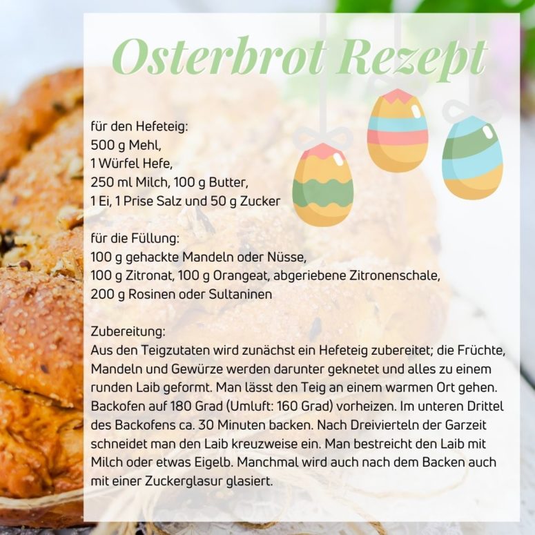 Osterbrot-Rezept für den Frühlingsmoment