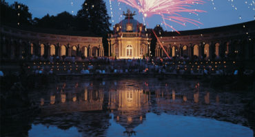 Feuerwerk in der Eremitage Bayreuth