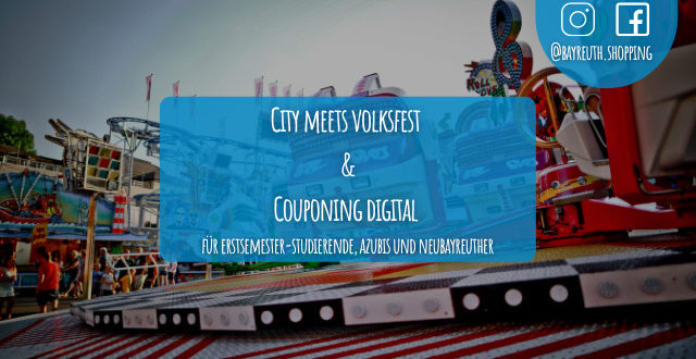 City meets Volksfest & Couponing digital