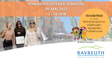 Verkaufsoffener Sonntag am 29. Mai mit großem Kinderfest
