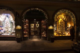 Geschmücktes Schaufenster