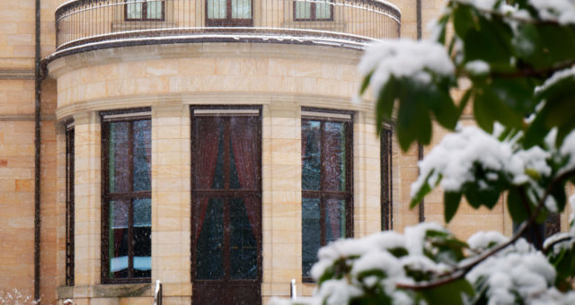 Detail Haus Wahnfried im Winter (c) Mikhail Butovskiy