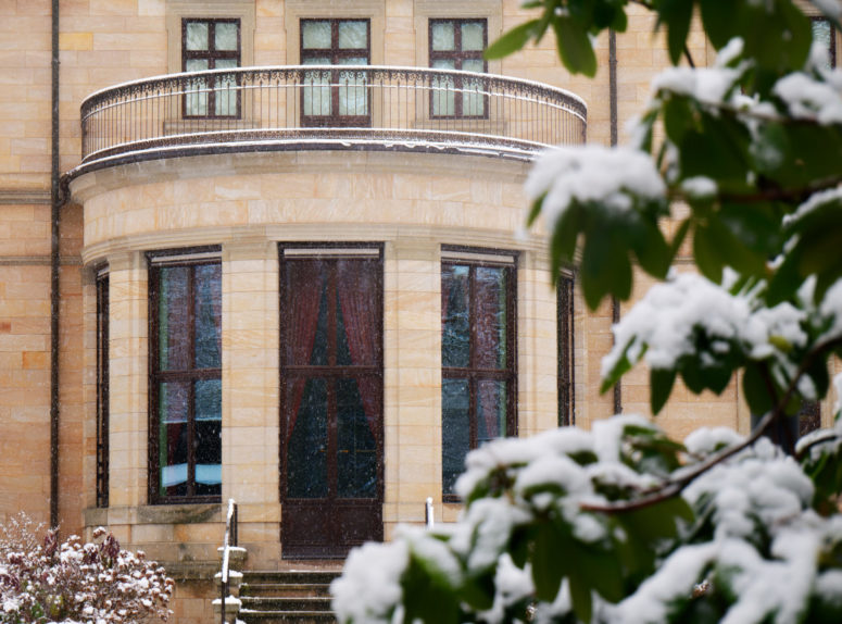 Detail Haus Wahnfried im Winter (c) Mikhail Butovskiy