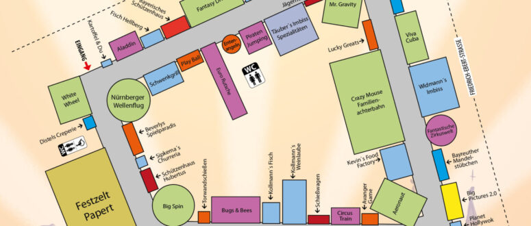 Plan Bayreuther volksfest 2023