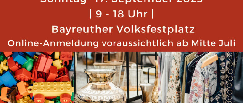 Herbst flohmarkt Bayreuth 2023
