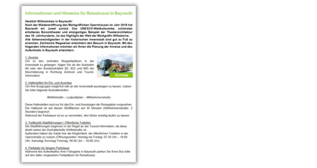 InformationenReisebusseBayreuth
