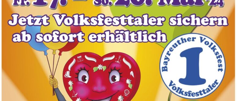 Jetzt Volks­fest­taler sichern!