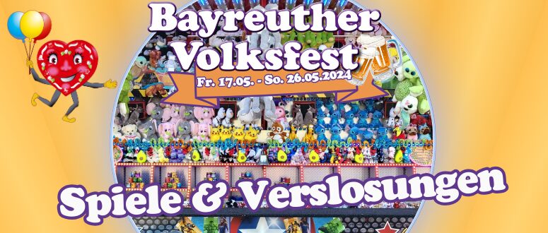 Spiele Header Volksfest Bayreuth 2024