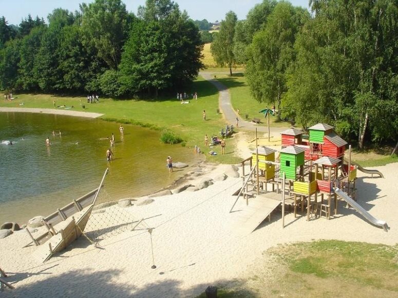 badestelle am Untreusee bei Hof
