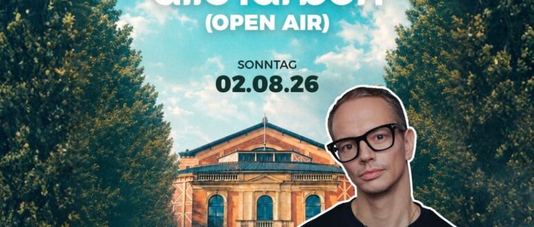 DJ „Alle Farben“ tritt im Bayreuther Festspielhaus auf