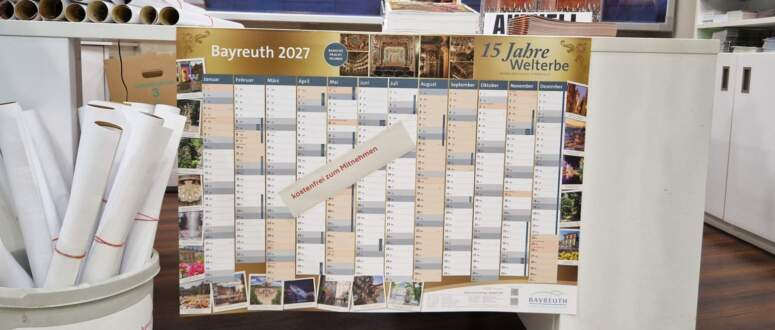 Neu: Wandkalender 2027 in der Tourist-Information erhältlich