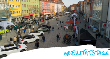 Bayreuther Mobilitätstage in der Innenstadt